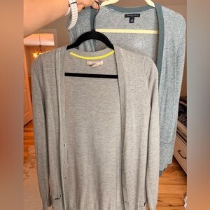 2 banana republic cardigans